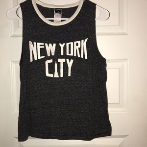 Thick strap New York City tank top🌼